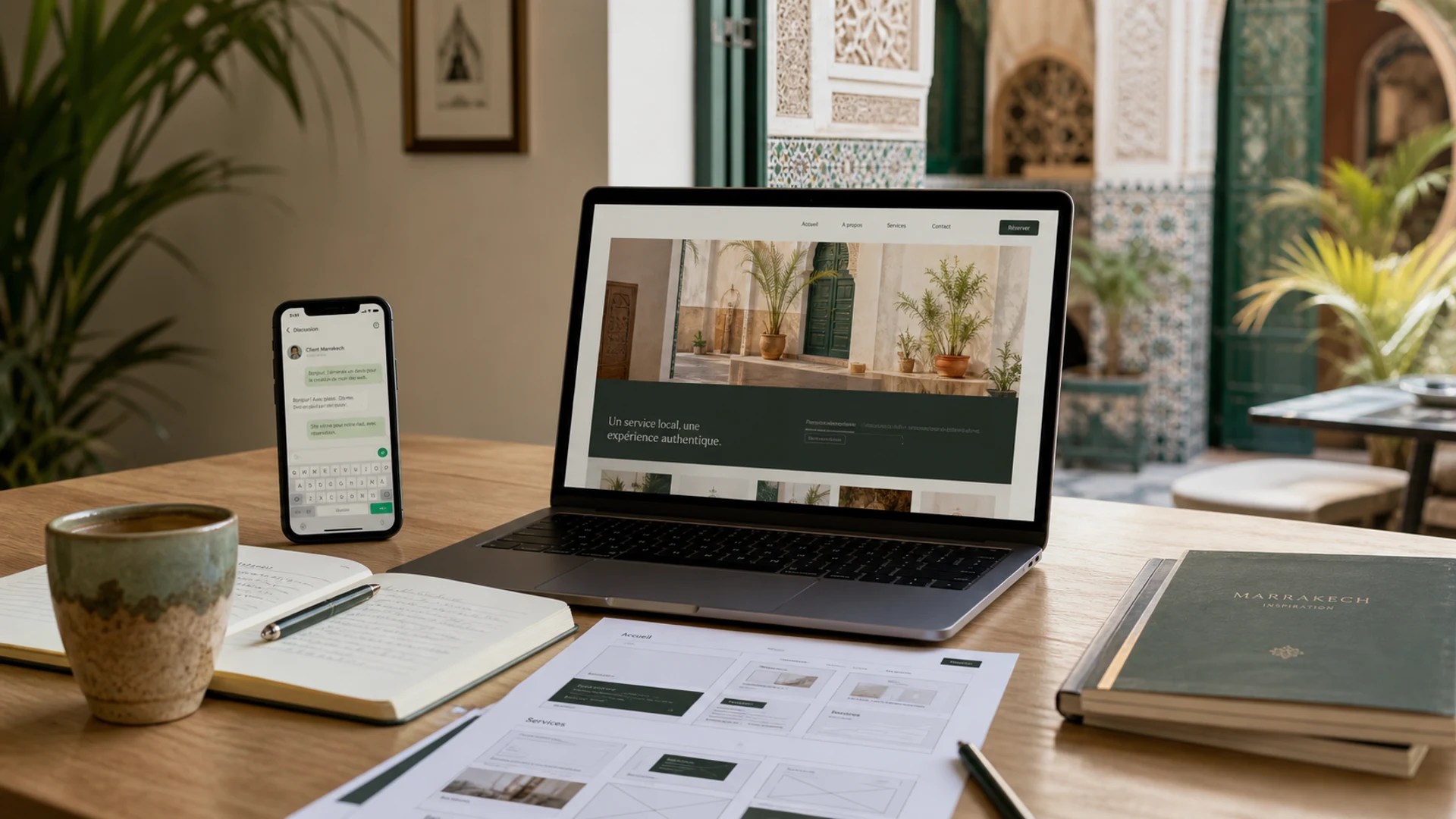 Website Design in Marrakech: How Local Businesses Can Turn Search Traffic Into Clients