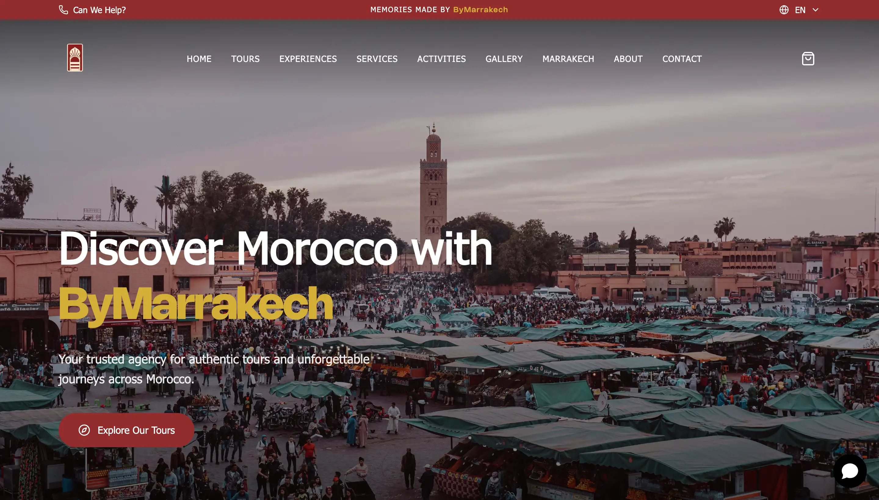 By Marrakech web design case study