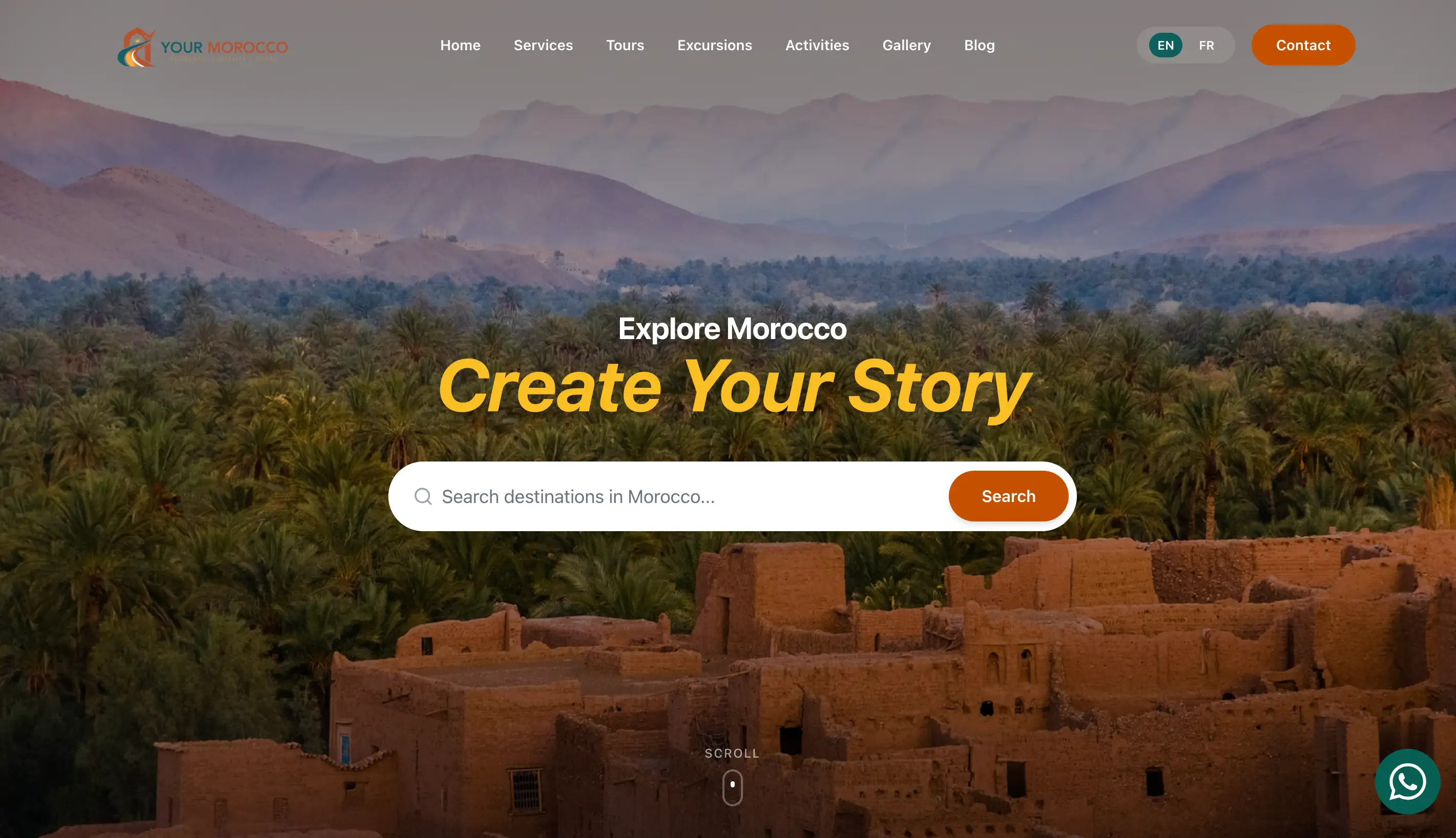 Your Morocco web design case study